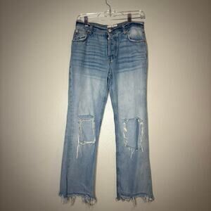 Free people jeans | Denim | Western Country Ripped Jeans